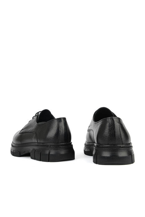 Hakiki Deri Erkek Klasik Ayakkabı Siyah