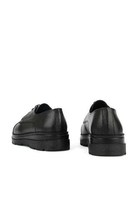 Hakiki Deri Erkek Klasik Ayakkabı Siyah