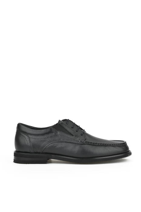 Black Genuine Leather Men's Formal Shoes
