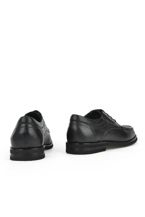 Black Genuine Leather Men's Formal Shoes