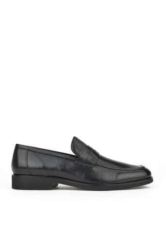 Ziya - Black Genuine Leather Men's Formal Shoes