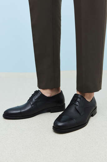 Ziya - Hakiki Deri Erkek Klasik Ayakkabı Siyah (1) Ziya - Hakiki Deri Erkek Klasik Ayakkabı Siyah (1)