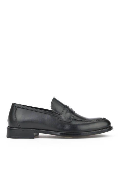 Black Genuine Leather Men's Formal Shoes
