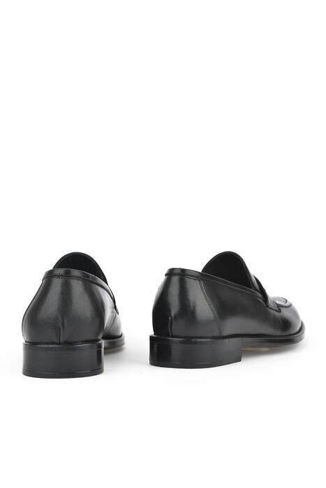 Black Genuine Leather Men's Formal Shoes