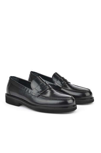 Ziya - Hakiki Deri Erkek Klasik Ayakkabı Siyah (1)