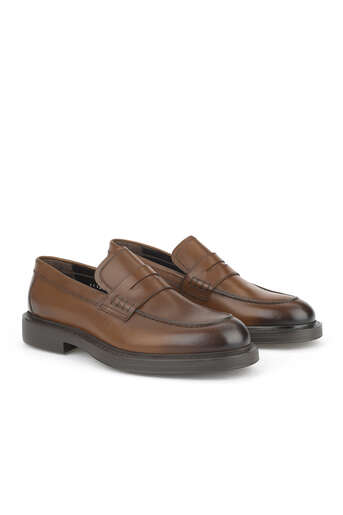 Ziya - Tan Genuine Leather Men's Formal Shoes (1)