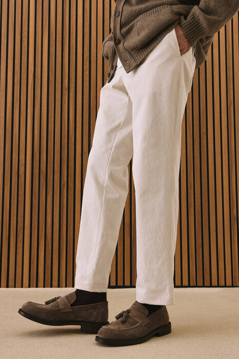 Hakiki Deri Erkek Klasik Ayakkabı Vizon