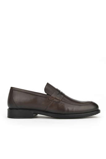 Ziya - Brown Genuine Leather Men's Comfort Shoes