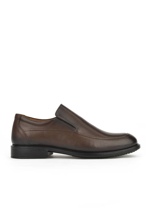 Brown Genuine Leather Men's Comfort Shoes