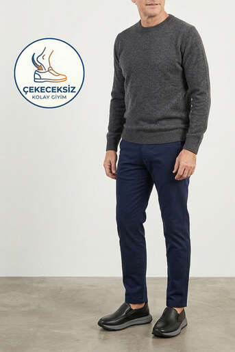 Ziya - Hakiki Deri Erkek Konfor Ayakkabı Siyah