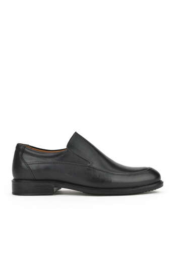 Ziya - Black Genuine Leather Men's Comfort Shoes
