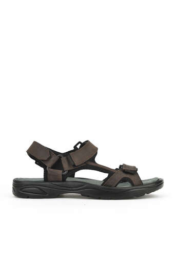 Ziya - Brown Genuine Leather Men's Sandals Ziya - Brown Genuine Leather Men's Sandals