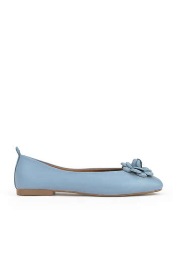 Ziya - Hakiki Deri Kadın Babet Mavi Ziya - Hakiki Deri Kadın Babet Mavi