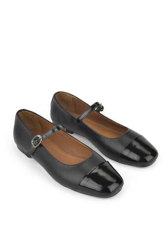 Ziya - Hakiki Deri Kadın Babet Siyah (1) Ziya - Hakiki Deri Kadın Babet Siyah (1)