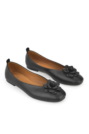 Ziya - Hakiki Deri Kadın Babet Siyah (1) Ziya - Hakiki Deri Kadın Babet Siyah (1)