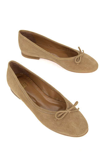 Ziya - Hakiki Deri Kadın Babet Taba (1)