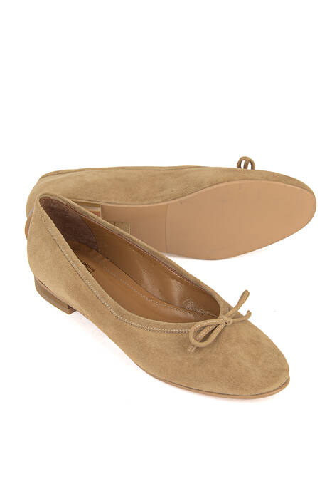 Hakiki Deri Kadın Babet Taba