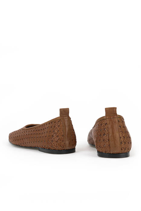 Hakiki Deri Kadın Babet Taba