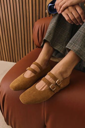 Ziya - Hakiki Deri Kadın Babet Taba