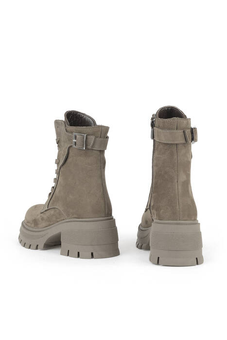 Hakiki Deri Kadın Bot Vizon