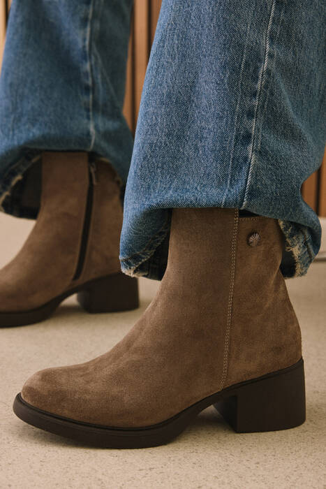 Hakiki Deri Kadın Bot Vizon Hakiki Deri Kadın Bot Vizon