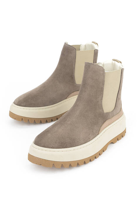 Hakiki Deri Kadın Bot Vizon