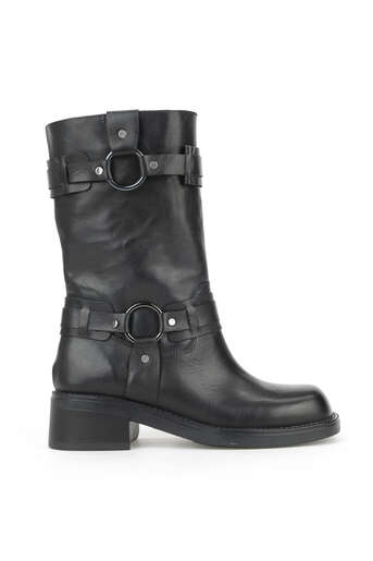 Ziya - Hakiki Deri Kadın Çizme Siyah Ziya - Hakiki Deri Kadın Çizme Siyah