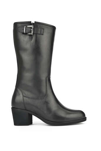 Ziya - Hakiki Deri Kadın Çizme Siyah Ziya - Hakiki Deri Kadın Çizme Siyah