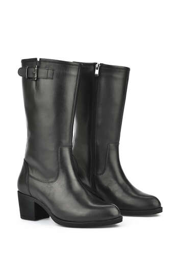 Ziya - Hakiki Deri Kadın Çizme Siyah (1) Ziya - Hakiki Deri Kadın Çizme Siyah (1)