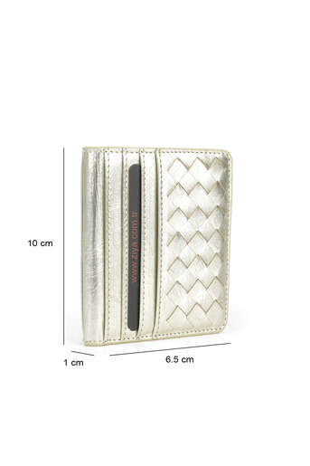 Ziya - Hakiki Deri Kadın Cüzdan-Kartlık Altın (1)