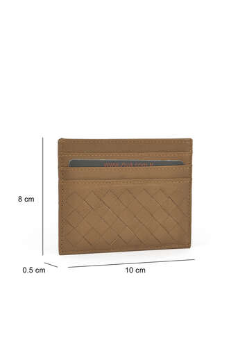 Ziya - Hakiki Deri Kadın Cüzdan-Kartlık Kahverengi (1)