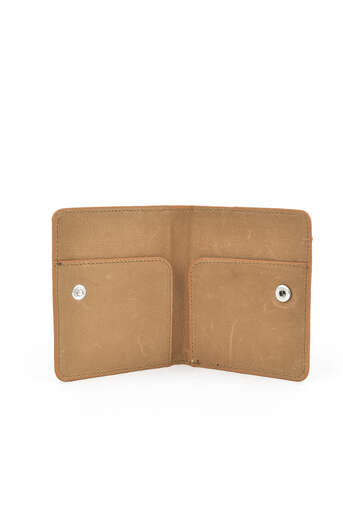 Ziya - Hakiki Deri Kadın Cüzdan-Kartlık Kahverengi (1)