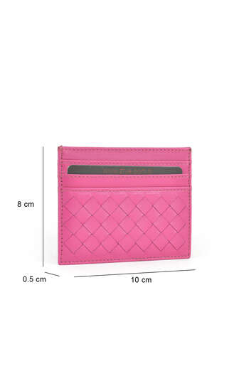 Ziya - Hakiki Deri Kadın Cüzdan-Kartlık Pembe (1)