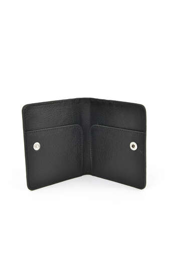 Ziya - Hakiki Deri Kadın Cüzdan-Kartlık Siyah (1)