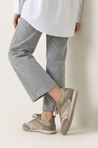 Ziya - Hakiki Deri Kadın Günlük Ayakkabı Bej (1)