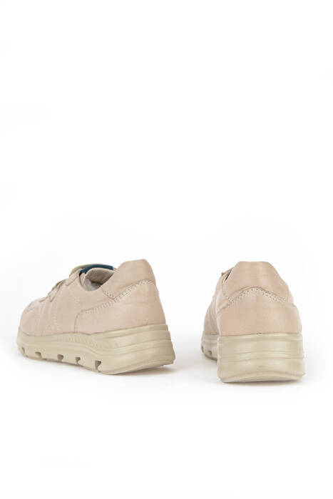 Hakiki Deri Kadın Günlük Ayakkabı Beyaz