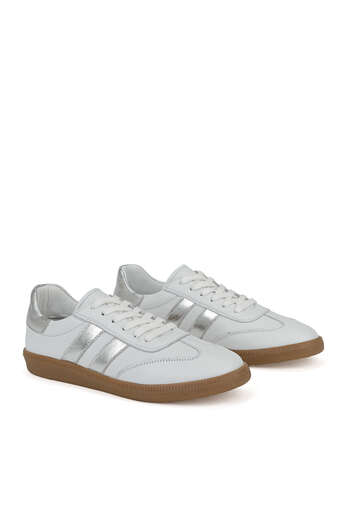 Ziya - Hakiki Deri Kadın Günlük Ayakkabı Beyaz (1)