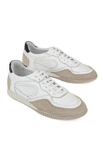 Ziya - Hakiki Deri Kadın Günlük Ayakkabı Beyaz (1)