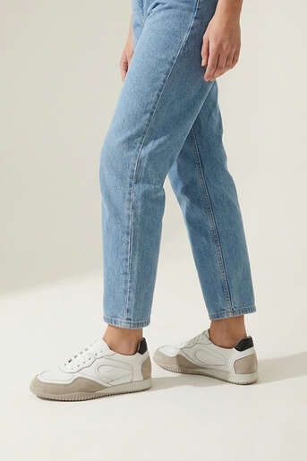 Ziya - Hakiki Deri Kadın Günlük Ayakkabı Beyaz (1)