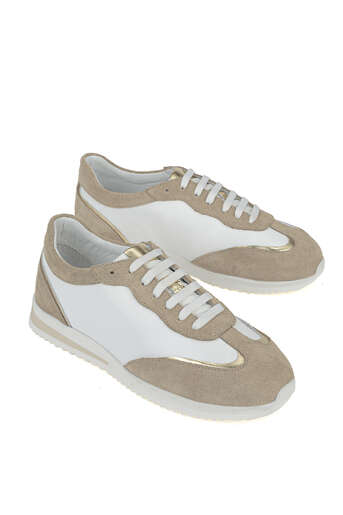 Ziya - Hakiki Deri Kadın Günlük Ayakkabı Beyaz (1)