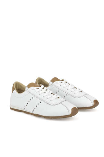 Ziya - Hakiki Deri Kadın Günlük Ayakkabı Beyaz (1) Ziya - Hakiki Deri Kadın Günlük Ayakkabı Beyaz (1)