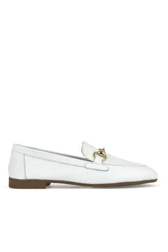 Ziya - Hakiki Deri Kadın Günlük Ayakkabı Beyaz Ziya - Hakiki Deri Kadın Günlük Ayakkabı Beyaz