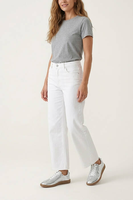 Hakiki Deri Kadın Günlük Ayakkabı Gümüş