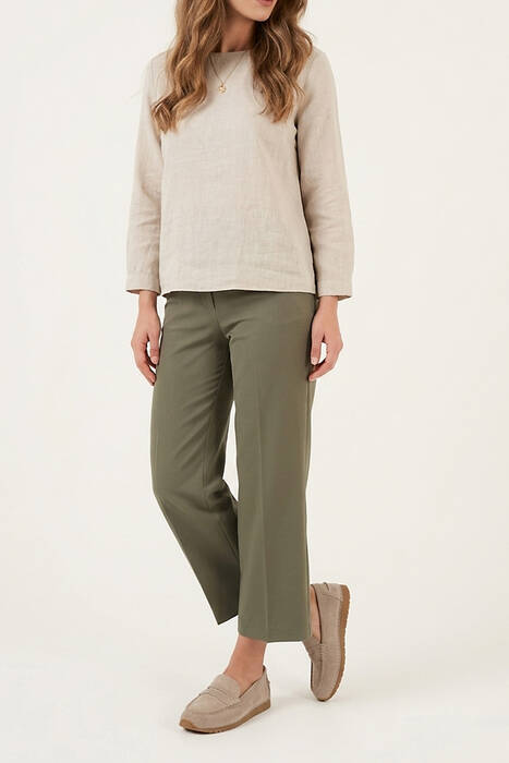 Hakiki Deri Kadın Günlük Ayakkabı Gümüş