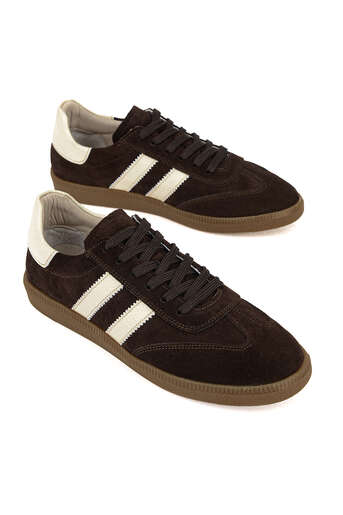 Ziya - Hakiki Deri Kadın Günlük Ayakkabı Kahverengi (1)