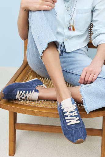 Ziya - Hakiki Deri Kadın Günlük Ayakkabı Lacivert Ziya - Hakiki Deri Kadın Günlük Ayakkabı Lacivert