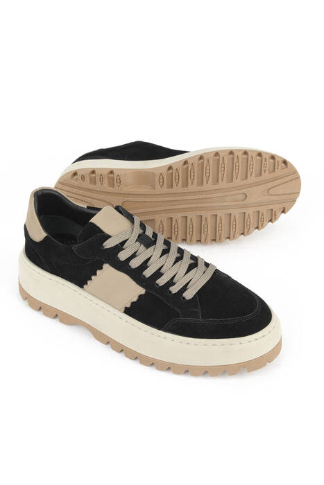 Hakiki Deri Kadın Günlük Ayakkabı Siyah Hakiki Deri Kadın Günlük Ayakkabı Siyah