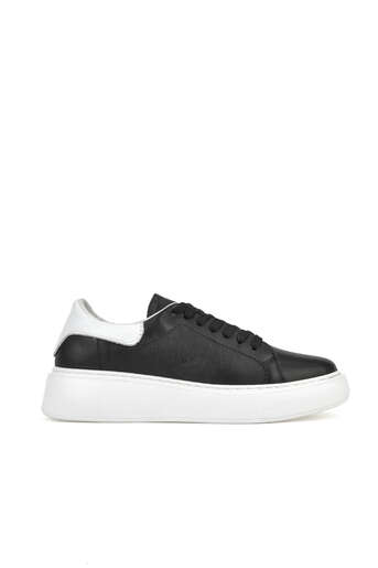 Ziya - Black Genuine Leather Women's Casual Shoes Ziya - Black Genuine Leather Women's Casual Shoes