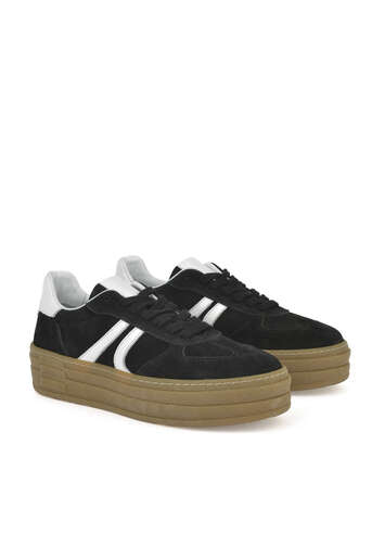 Ziya - Hakiki Deri Kadın Günlük Ayakkabı Siyah (1) Ziya - Hakiki Deri Kadın Günlük Ayakkabı Siyah (1)