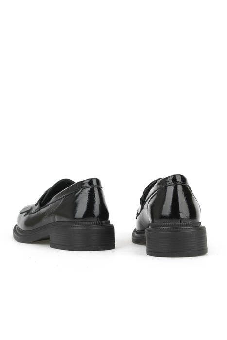 Hakiki Deri Kadın Günlük Ayakkabı Siyah Hakiki Deri Kadın Günlük Ayakkabı Siyah